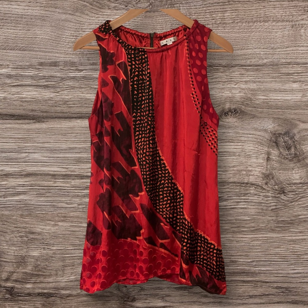 Cabi | Red Hot Tunic | #154